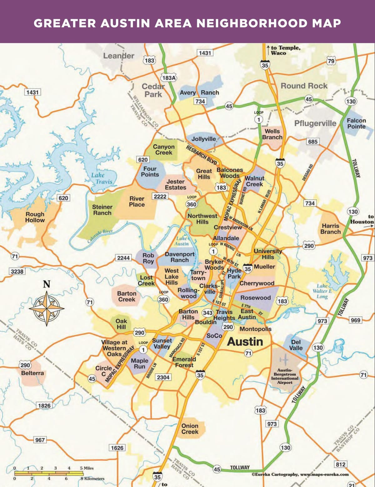 図オースティン地区