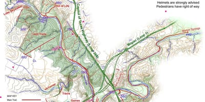 グリーンベルト地図オースティン