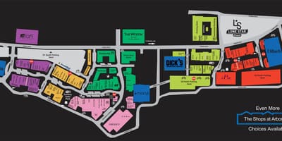 のドメインオースティンの地図