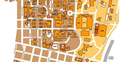 地図ut Austin